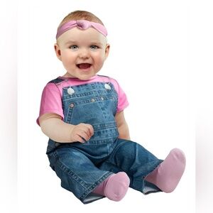 Rubie’s Ms. Rachel Jumpsuit and Headband Costume